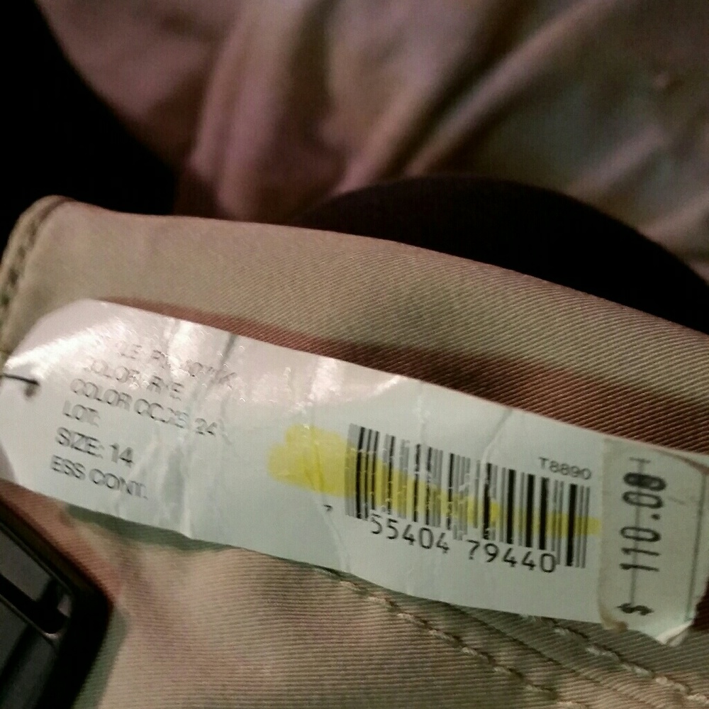 NWT DKNY Long 34" inseam pants - Picture 3 of 5